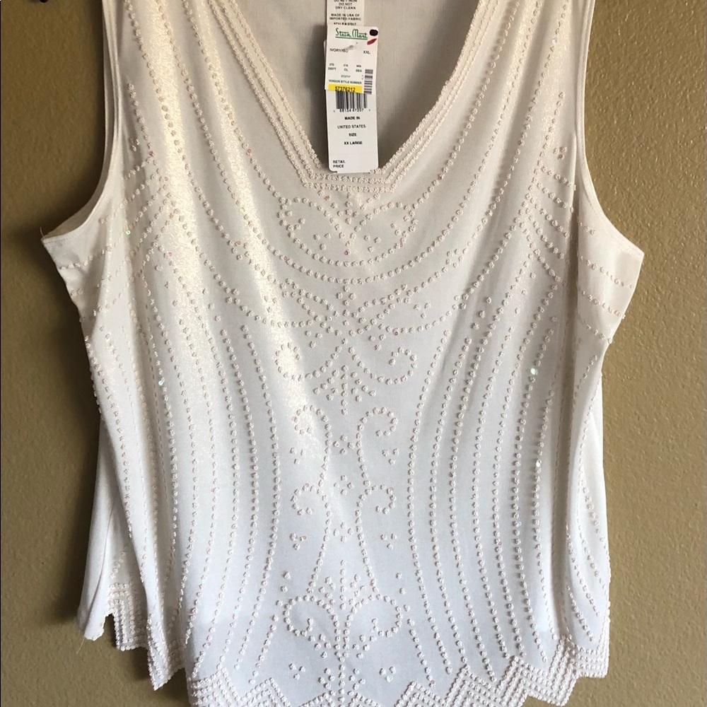 Ivory blouse